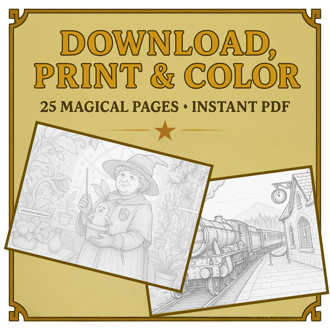 Magical Coloring Book